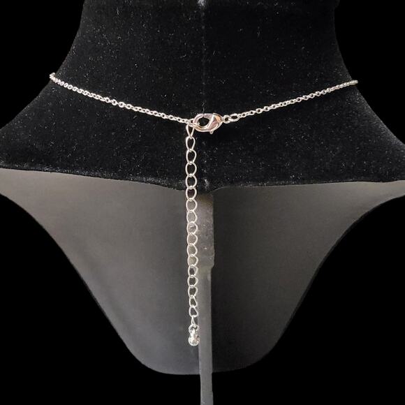 Dreamcatcher Necklace Silver-tone‎ Mother of Pearl Feather Chain Pendant Gift - Picture 3 of 5